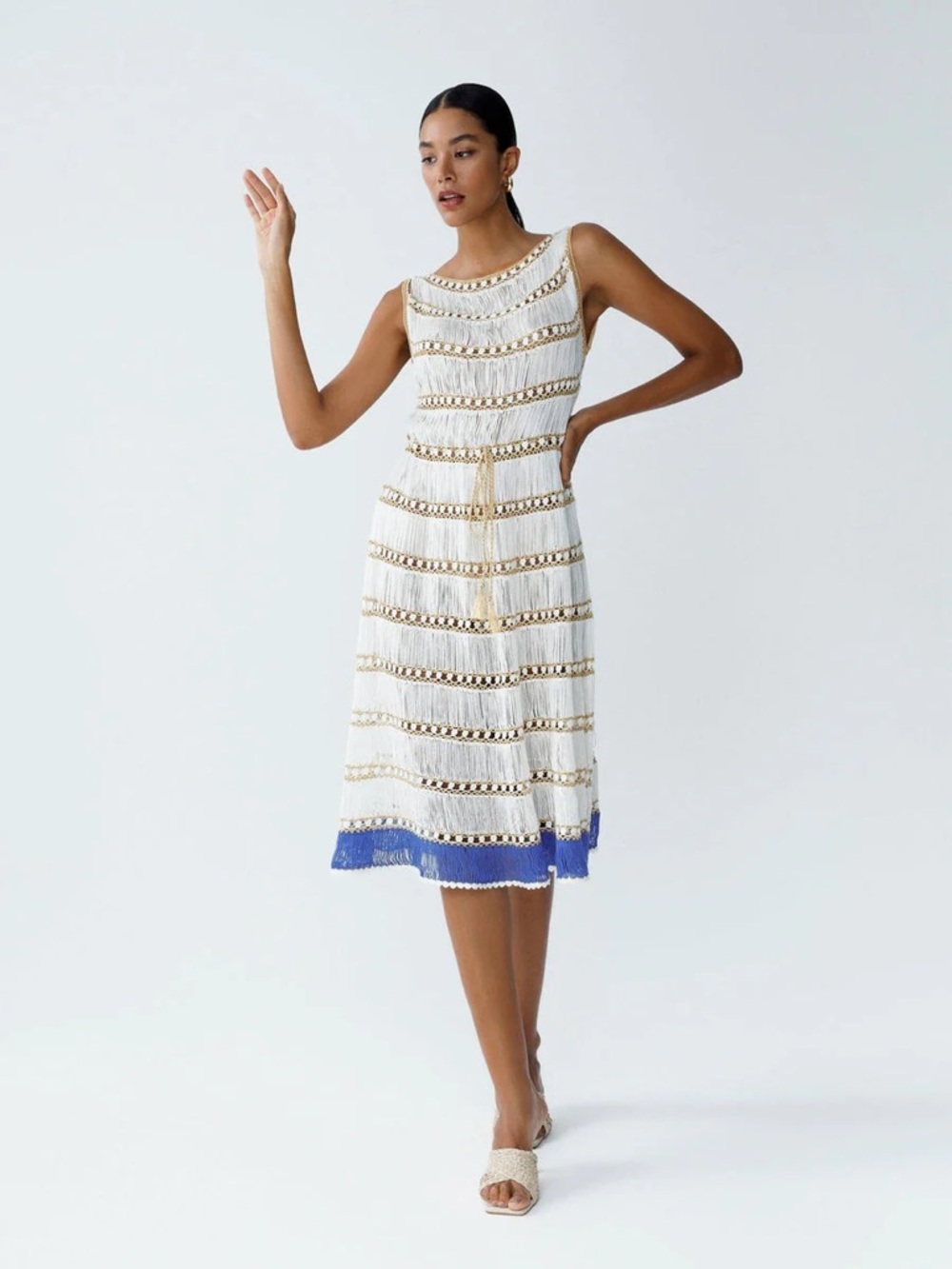 My Beachy Side Tiffany Sleeveless Midi Dress